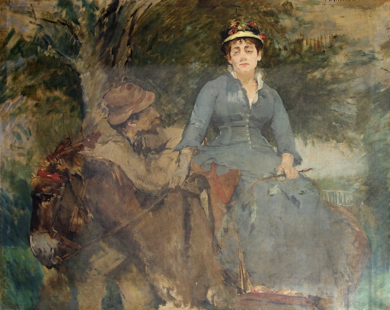 Der Eselritt von Eva Gonzalès