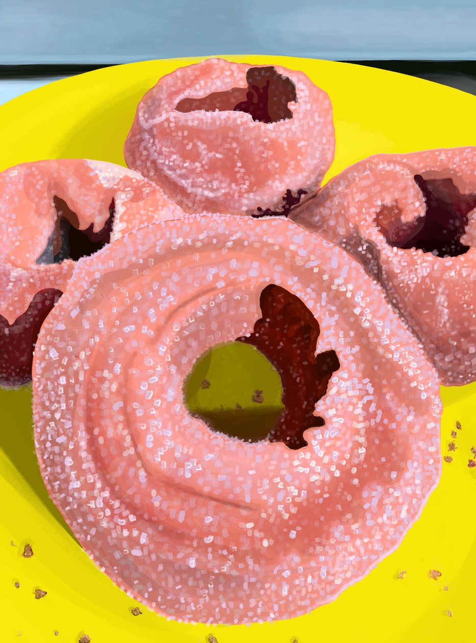 Zimt- und Zucker-Donuts von Evan Sklar