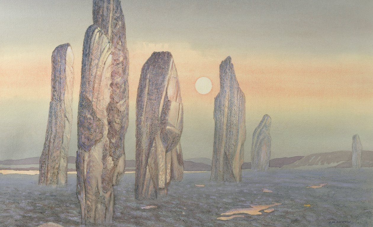 Geister von Callanish, Isle of Lewis von Evangeline Dickson