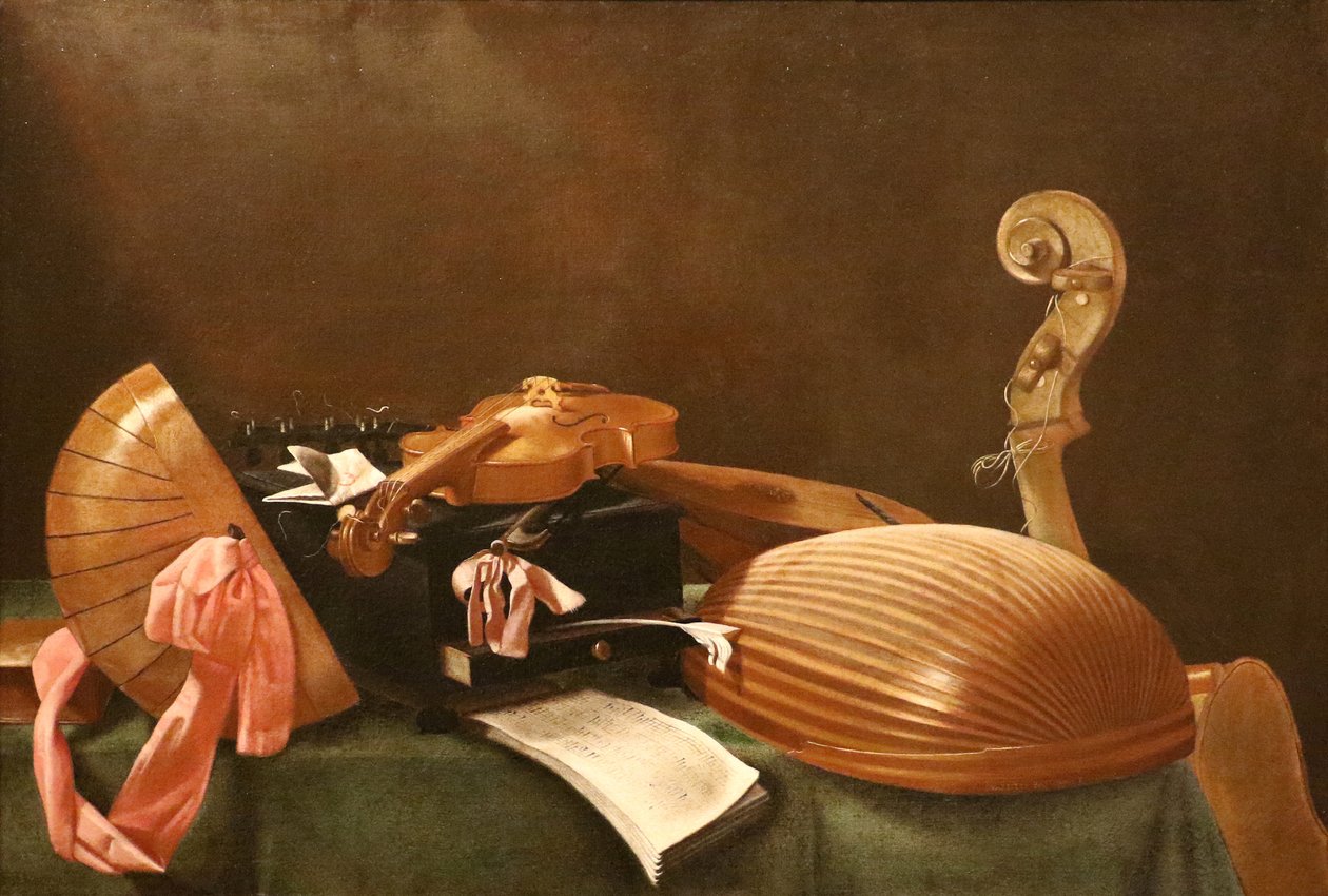 Musikinstrumente von Evaristo Baschenis