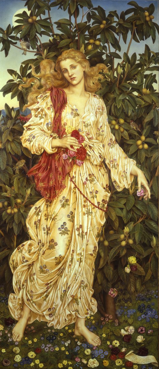 Flora, 1894 von Evelyn De Morgan