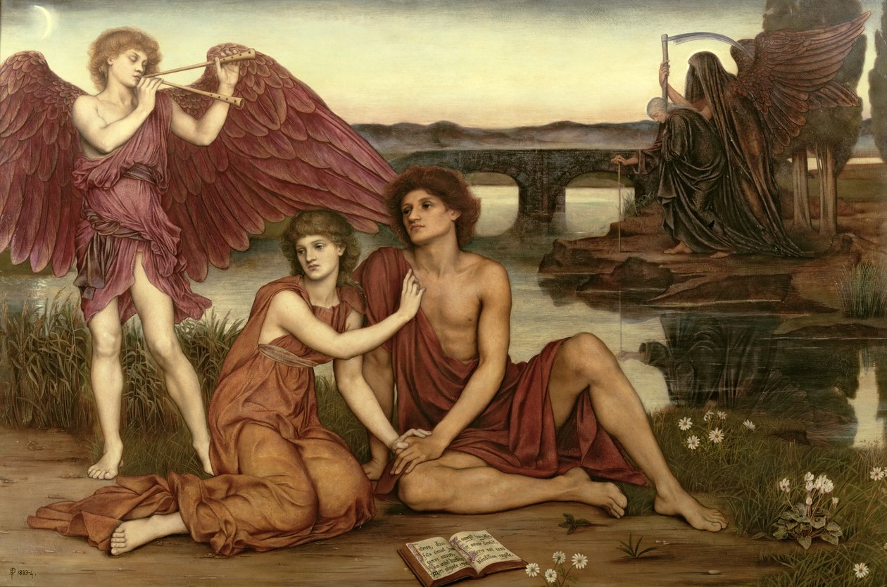 Vergänglichkeit der Liebe von Evelyn De Morgan