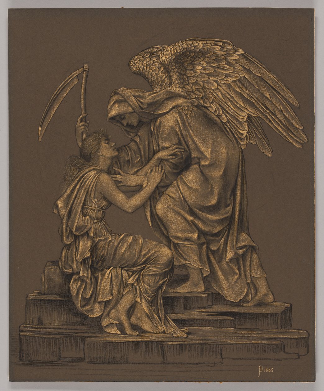 Der Todesengel von Evelyn De Morgan