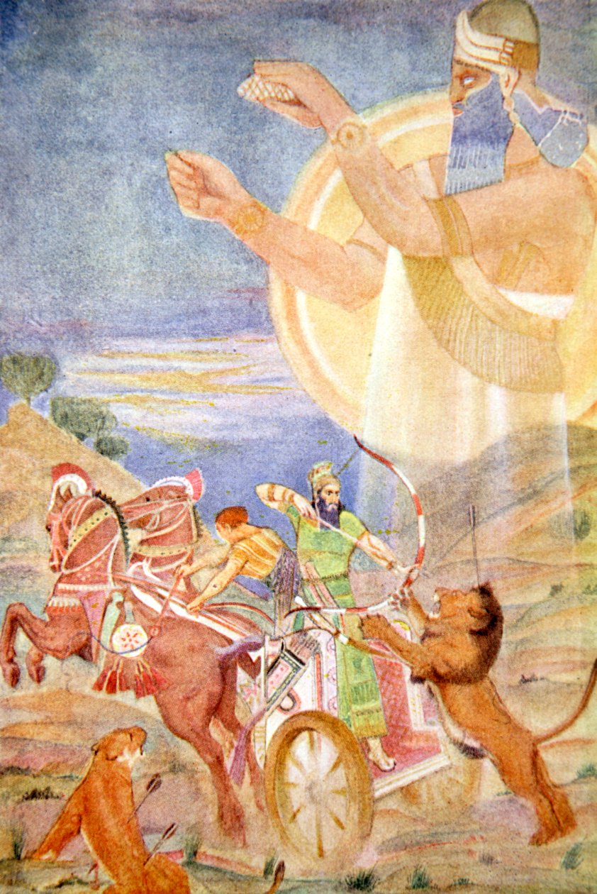 Tiglath-Pileser I von Ninib geleitet von Evelyn Paul