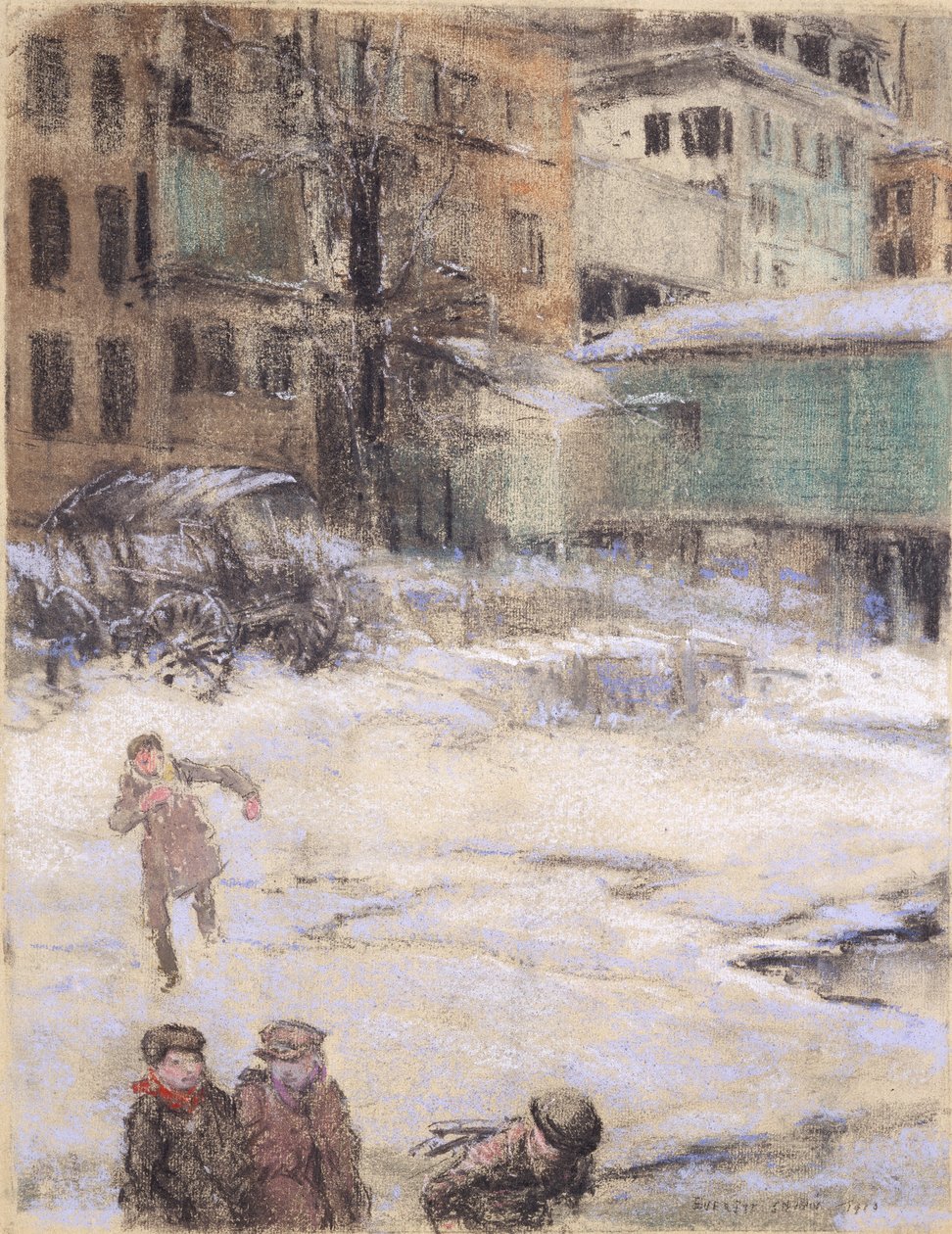 Connecticut-Brücke von Everett Shinn