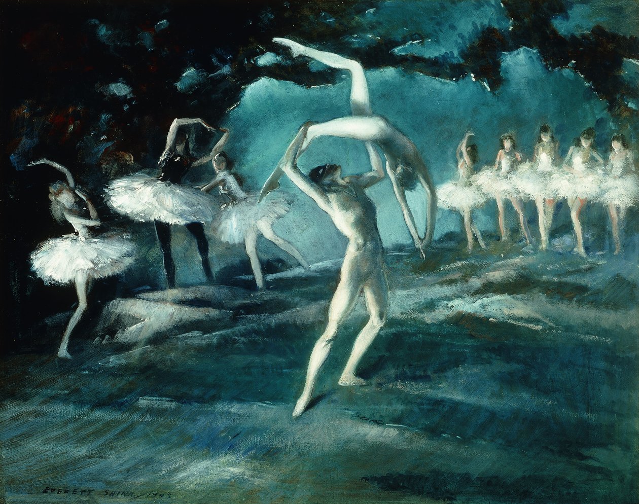 Das Ballett von Everett Shinn