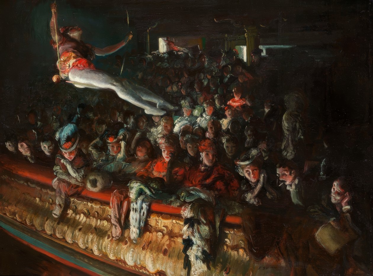 Das Hippodrom, London von Everett Shinn