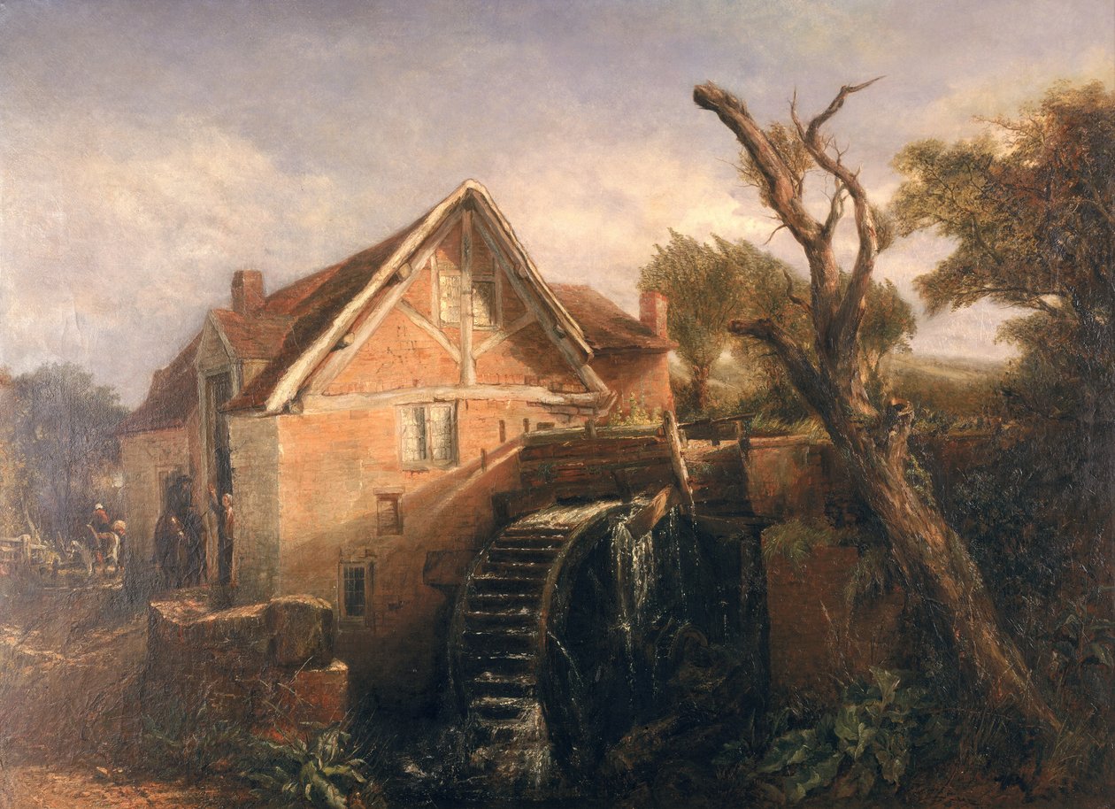 Die Wassermühle von F. Muller