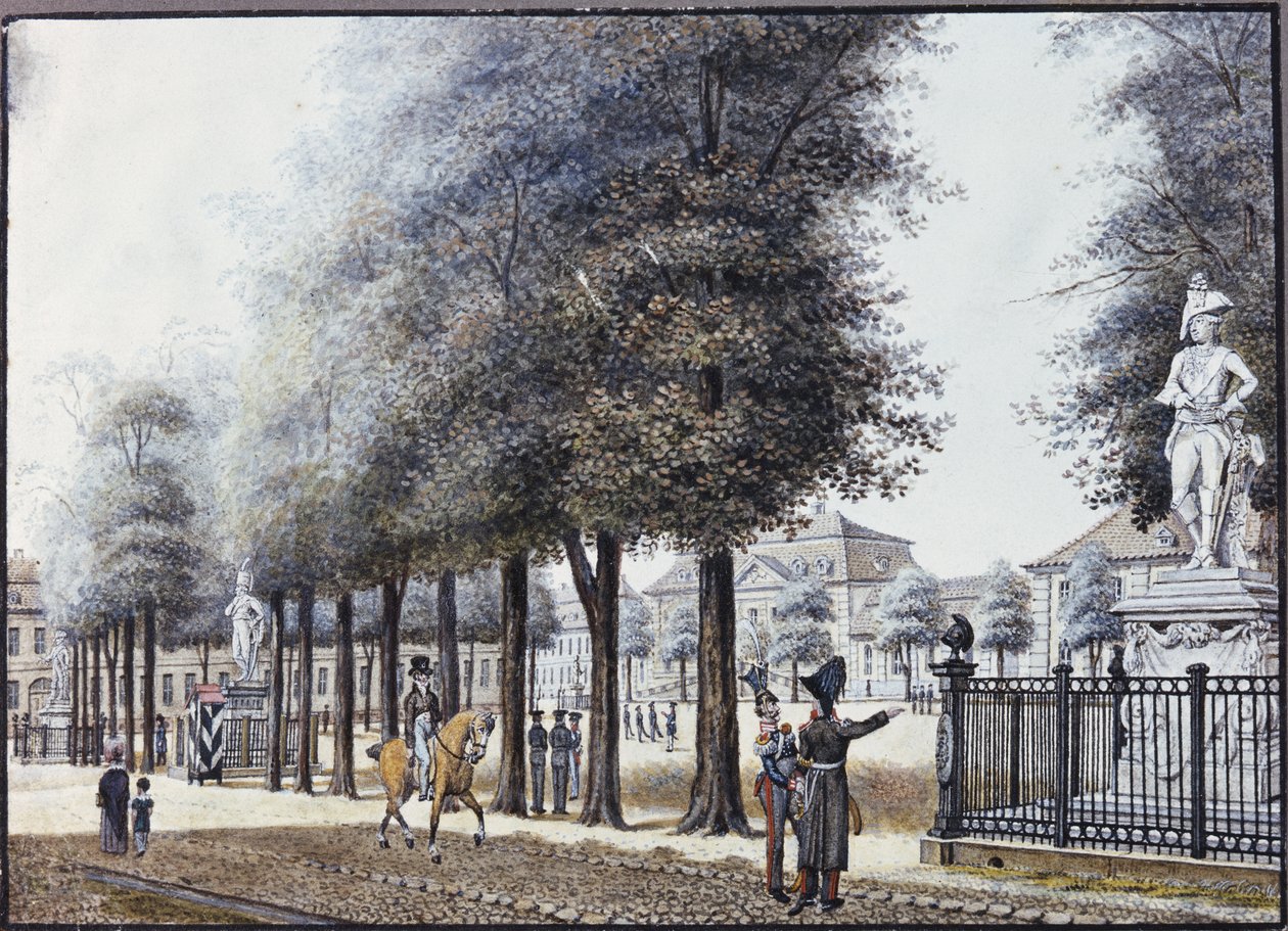 Wilhemsplatz, Berlin von F.A. Calau