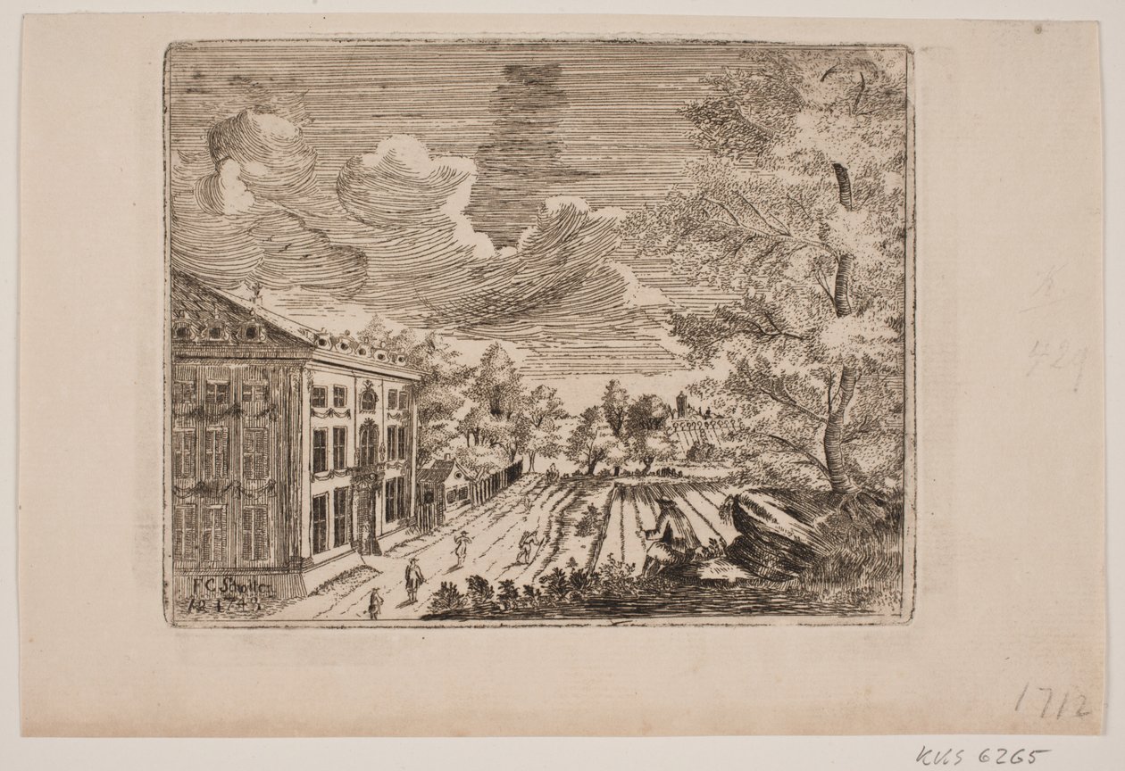 Ein Schloss von F.C. Scholten