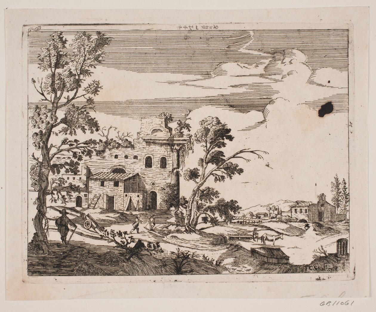 Italienische Aussicht von F.C. Scholten