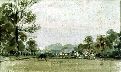 Ansicht von Hyde Park, 19. Jahrhundert von F.J. Collignon