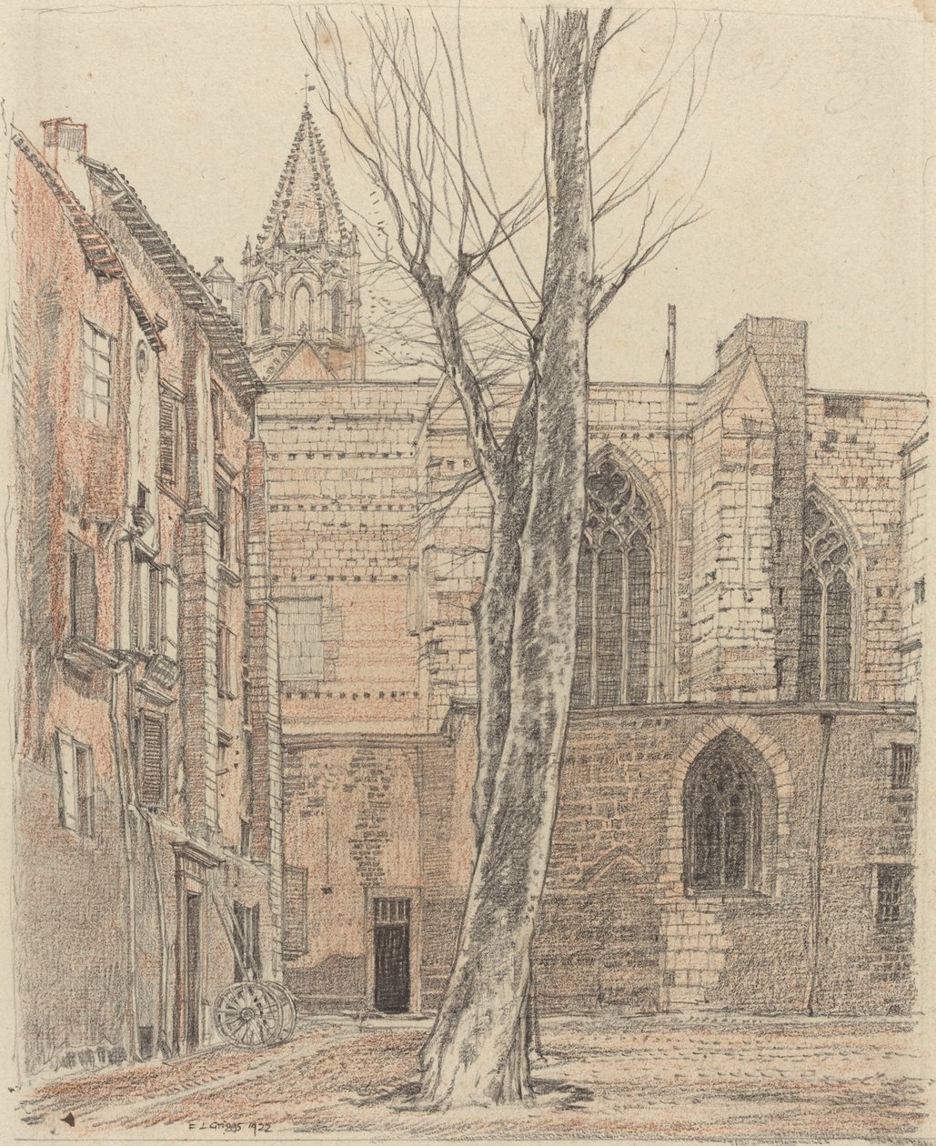 Kreuzgang St. Pierre, Avignon von F.L. Griggs