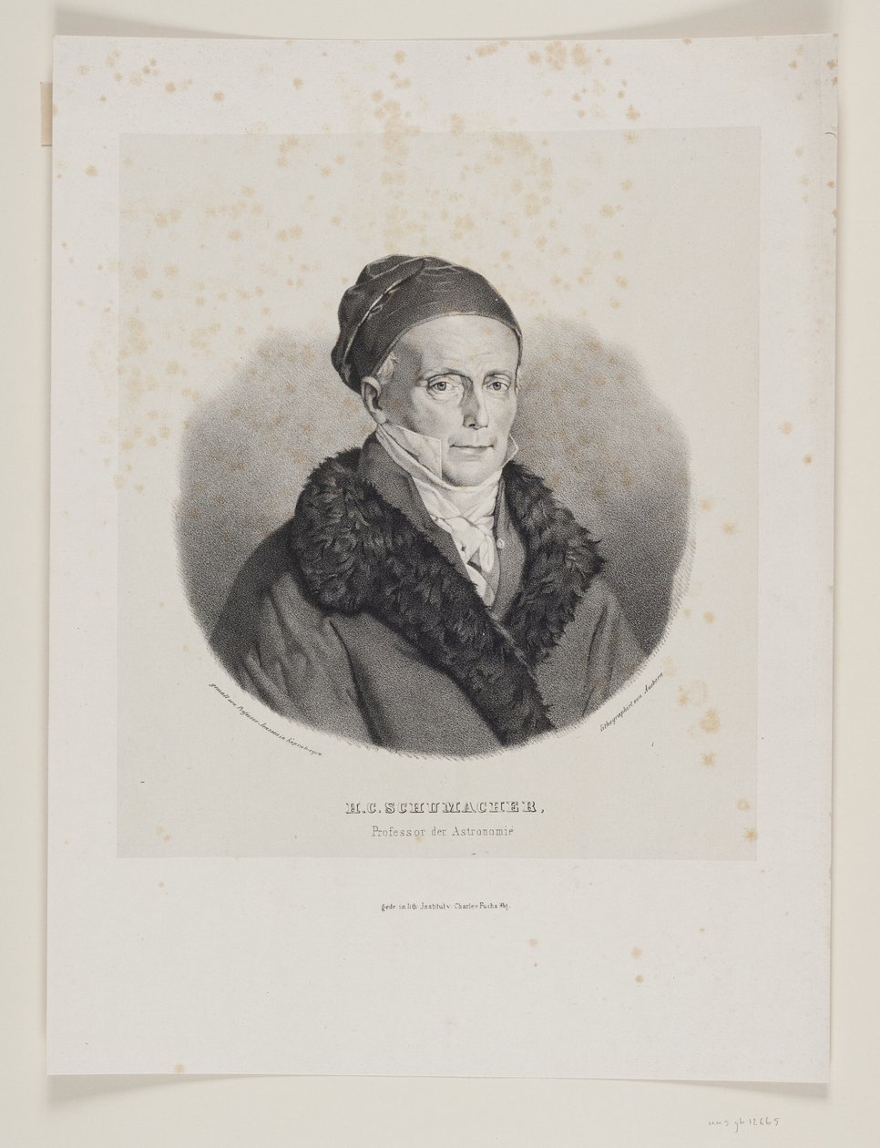 Heinrich Christian Schumacher von F. Ausborn