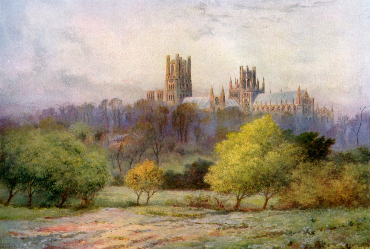 Ely Cathedral, Cambridgeshire von F. C. Varley