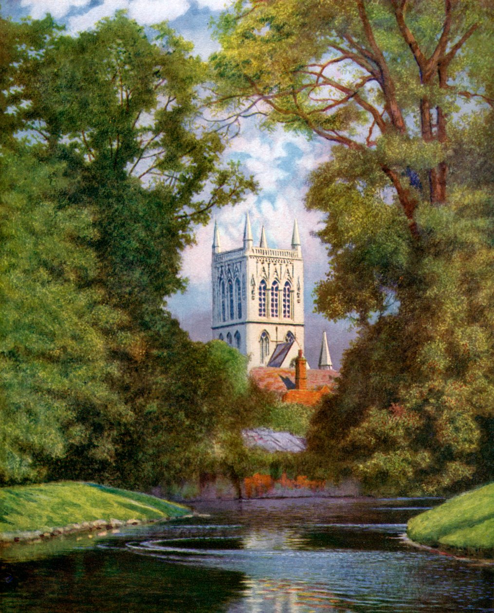 St. Johns College Chapel, Cambridge, 1924-1926 von F. C. Varley