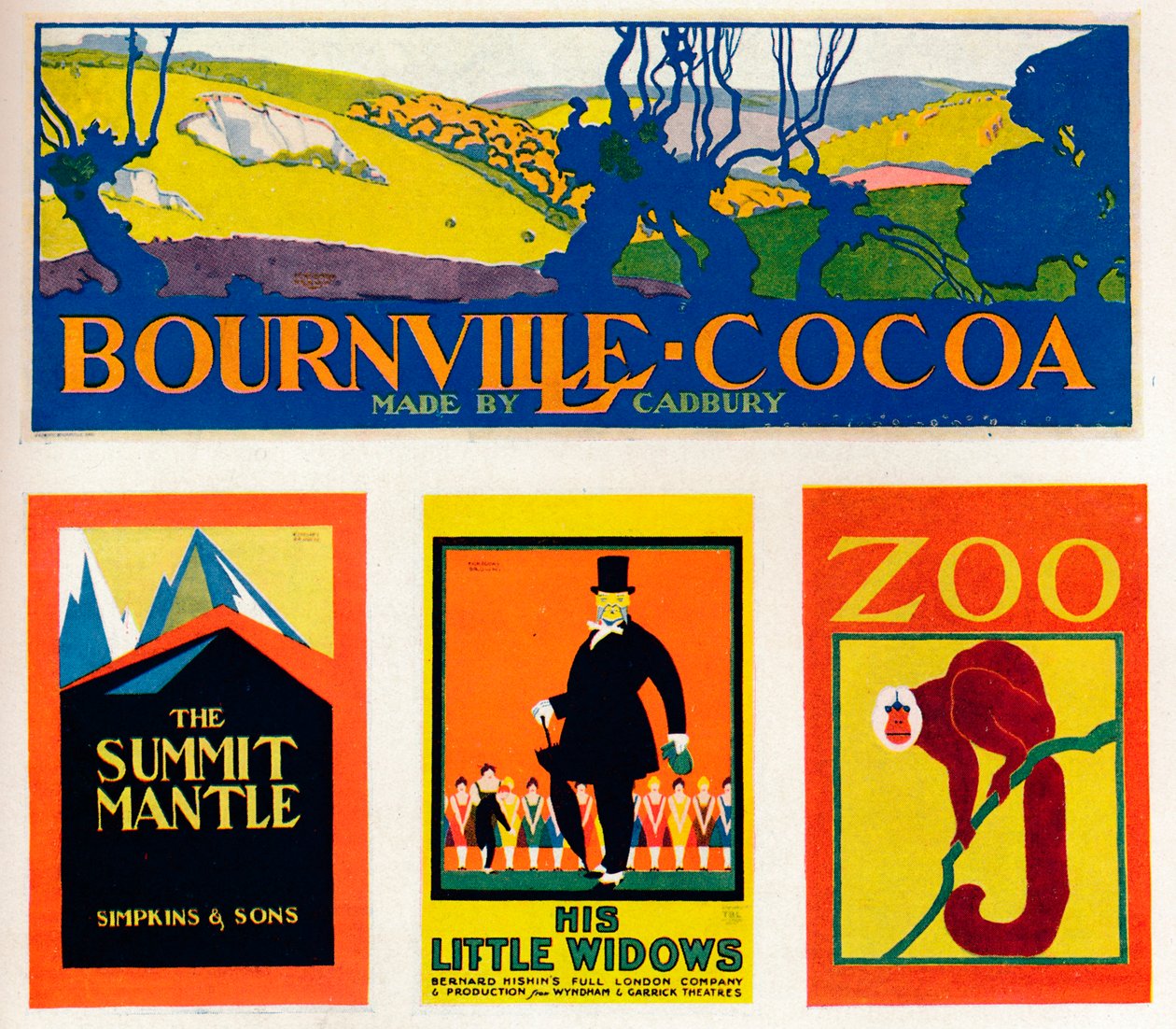 Plakate, ca. 1916 von F. Gregory Brown