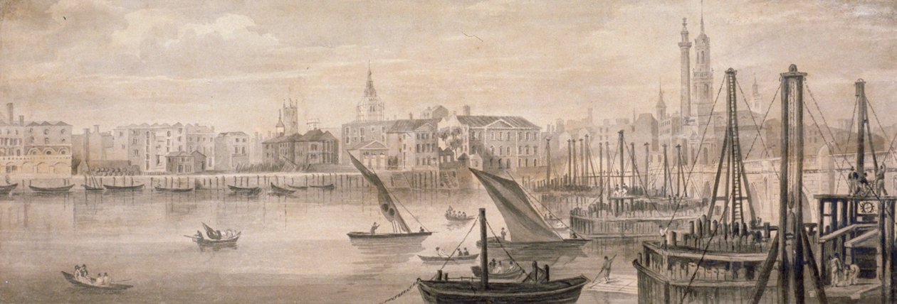 Alte London Bridge von F Jackson
