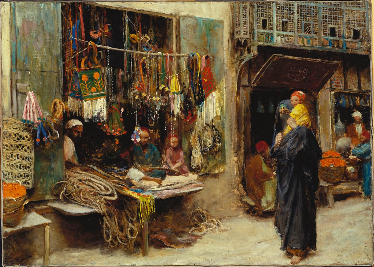 Ein Straßenbasar von Fabio Fabbi