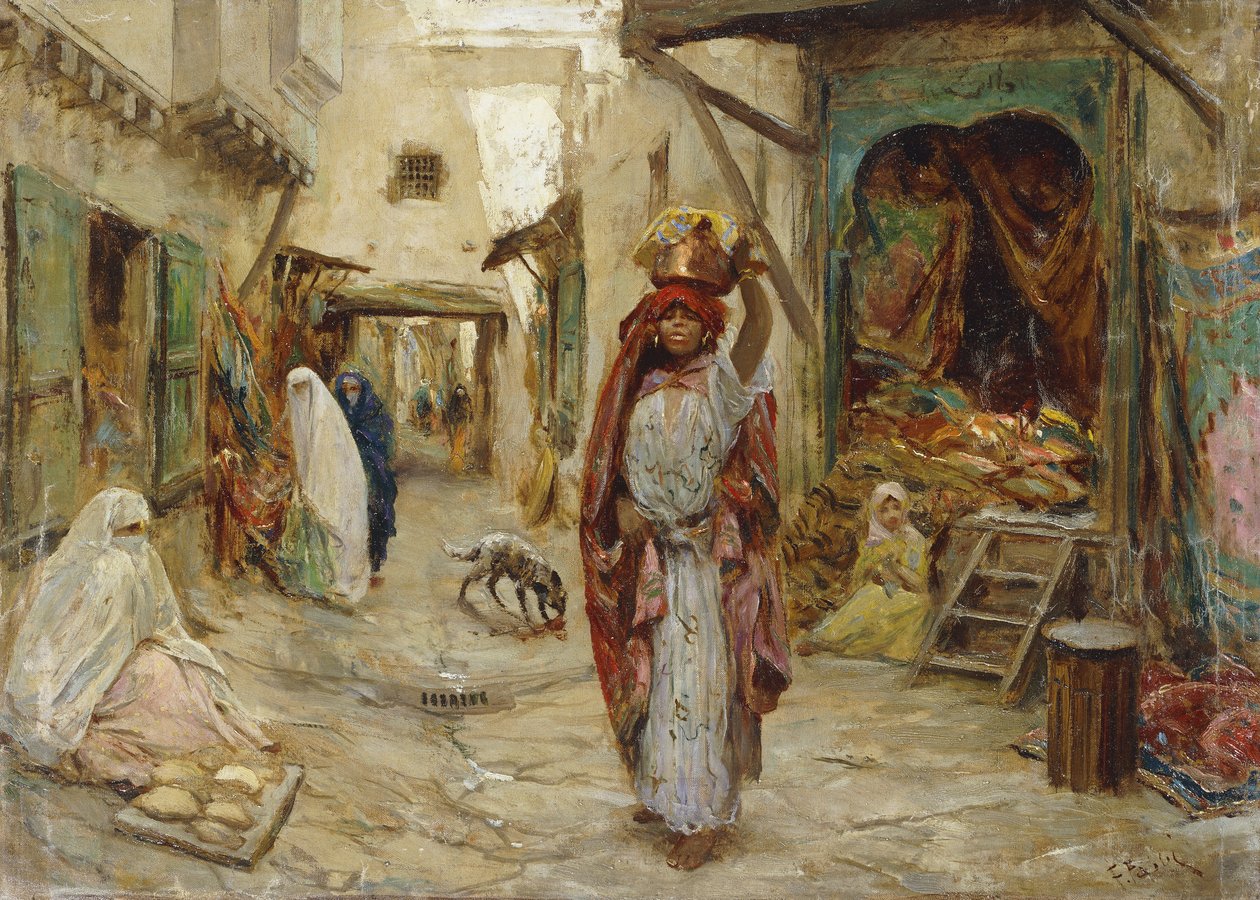 Ein arabischer Markt von Fabio Fabbi