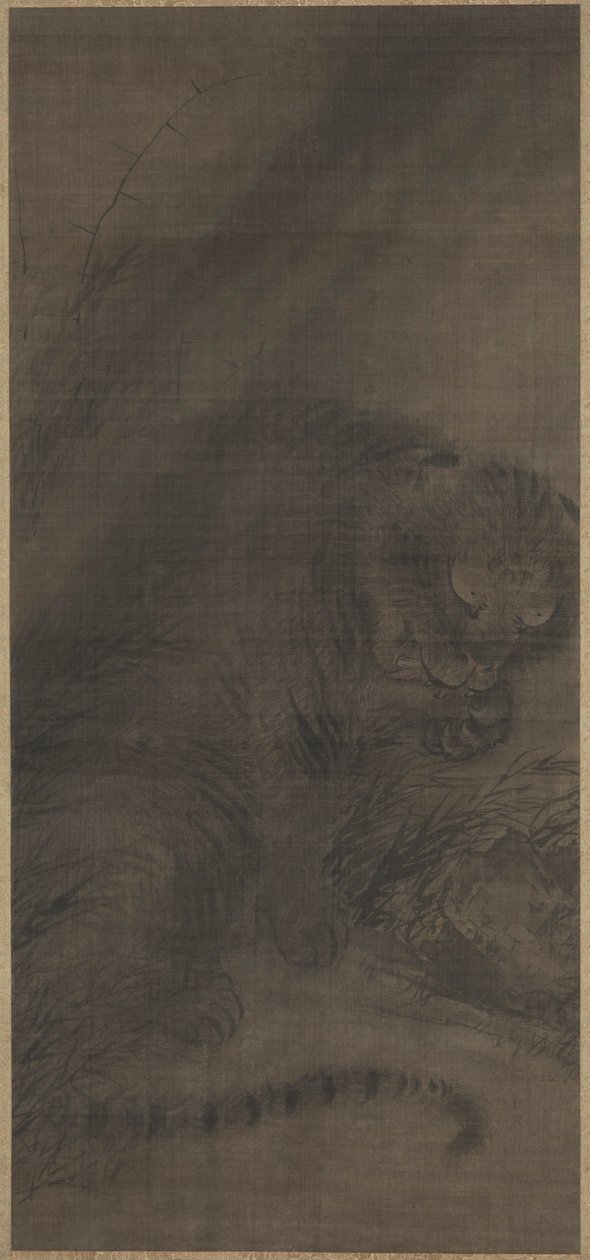 Tiger, um 1250-1279 von Fachang Muqi