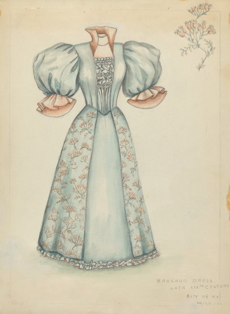 Brokatkleid von Fanchon Larzelere