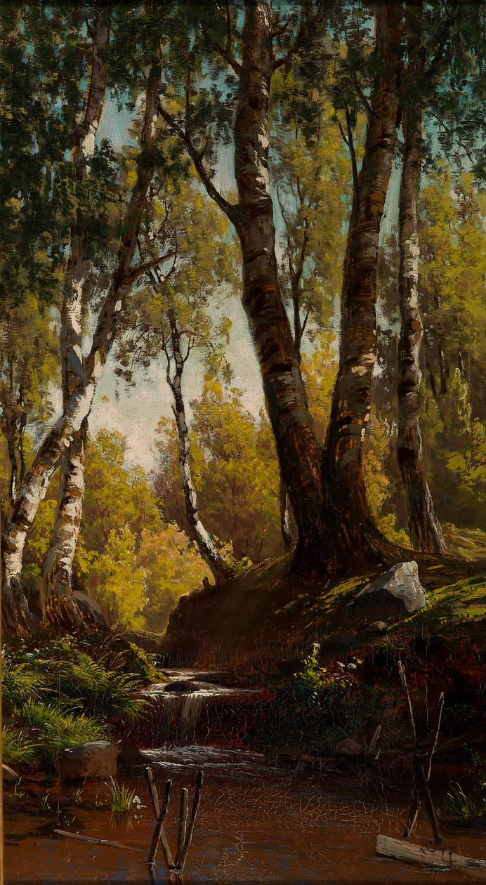 Waldbach von Fanny Churberg
