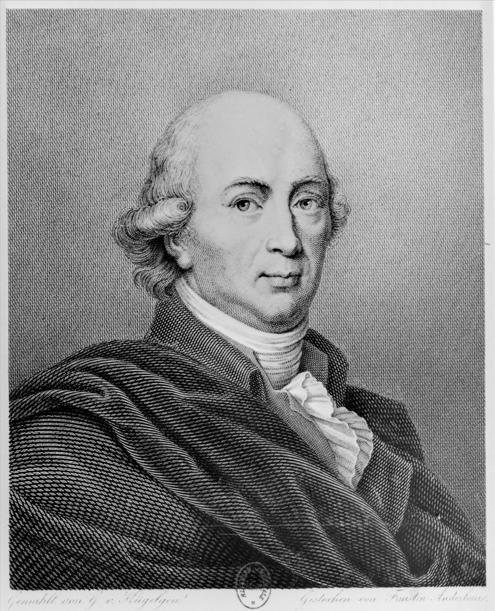 Porträt von Johann Gottfried Herder von Faustino Anderloni