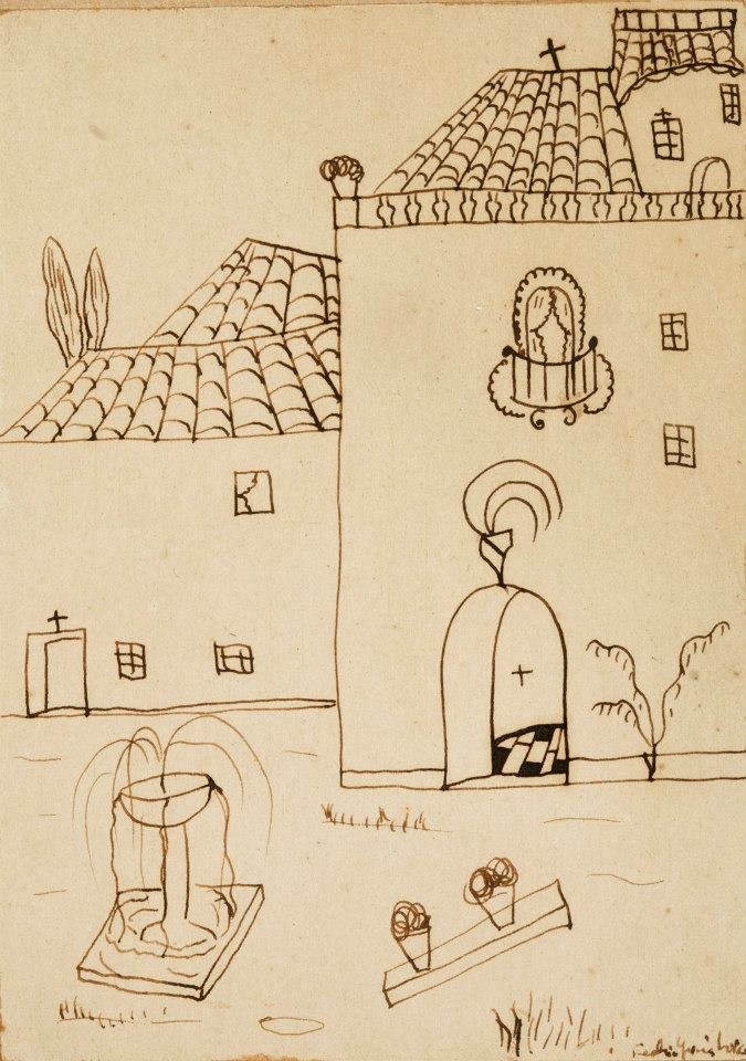 Stadtlandschaft von Federico Garcia Lorca