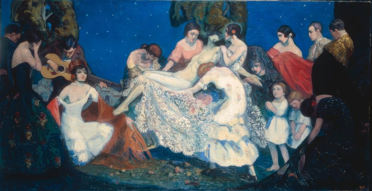 Spanisches Drama von Federico Armando Beltran Masses