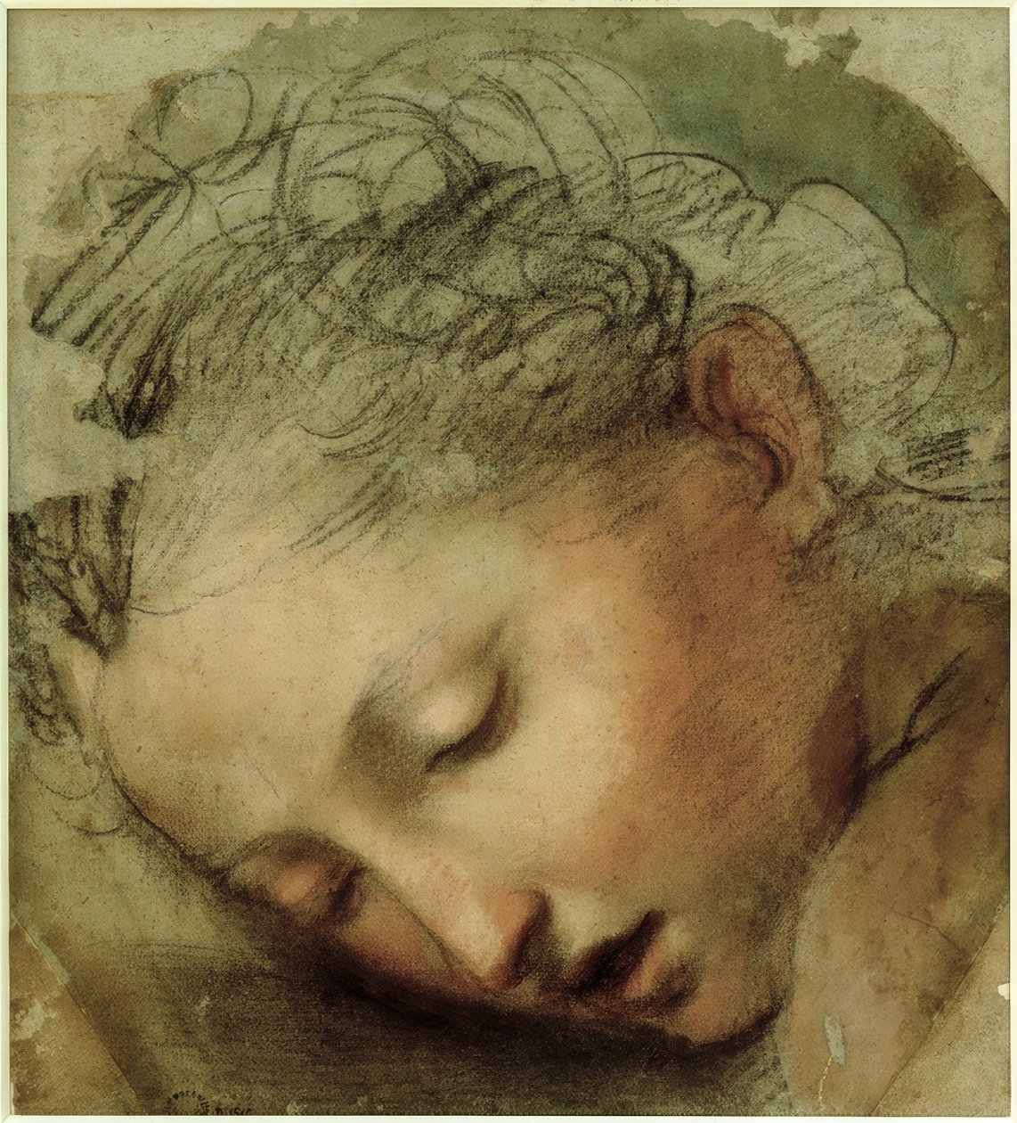 Frauenkopf, 1568 von Federico Barocci