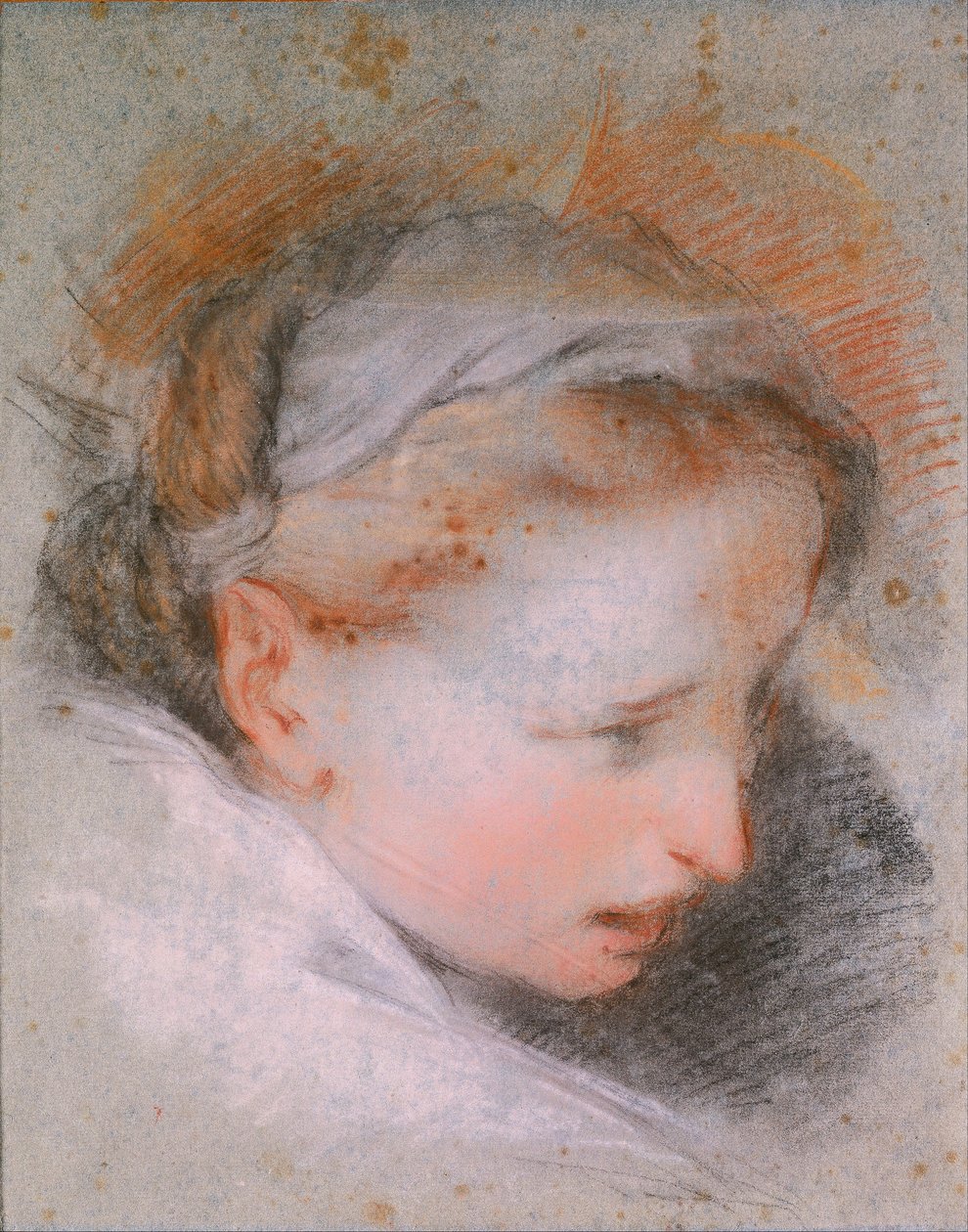 Kopf einer Frau von Federico Barocci