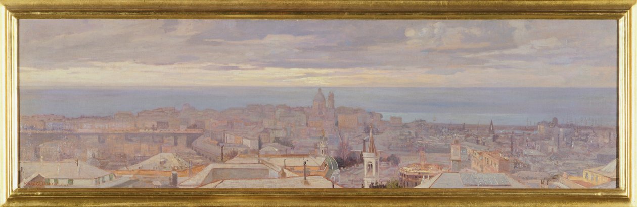 Ansicht von Genua von Federico Maragliano