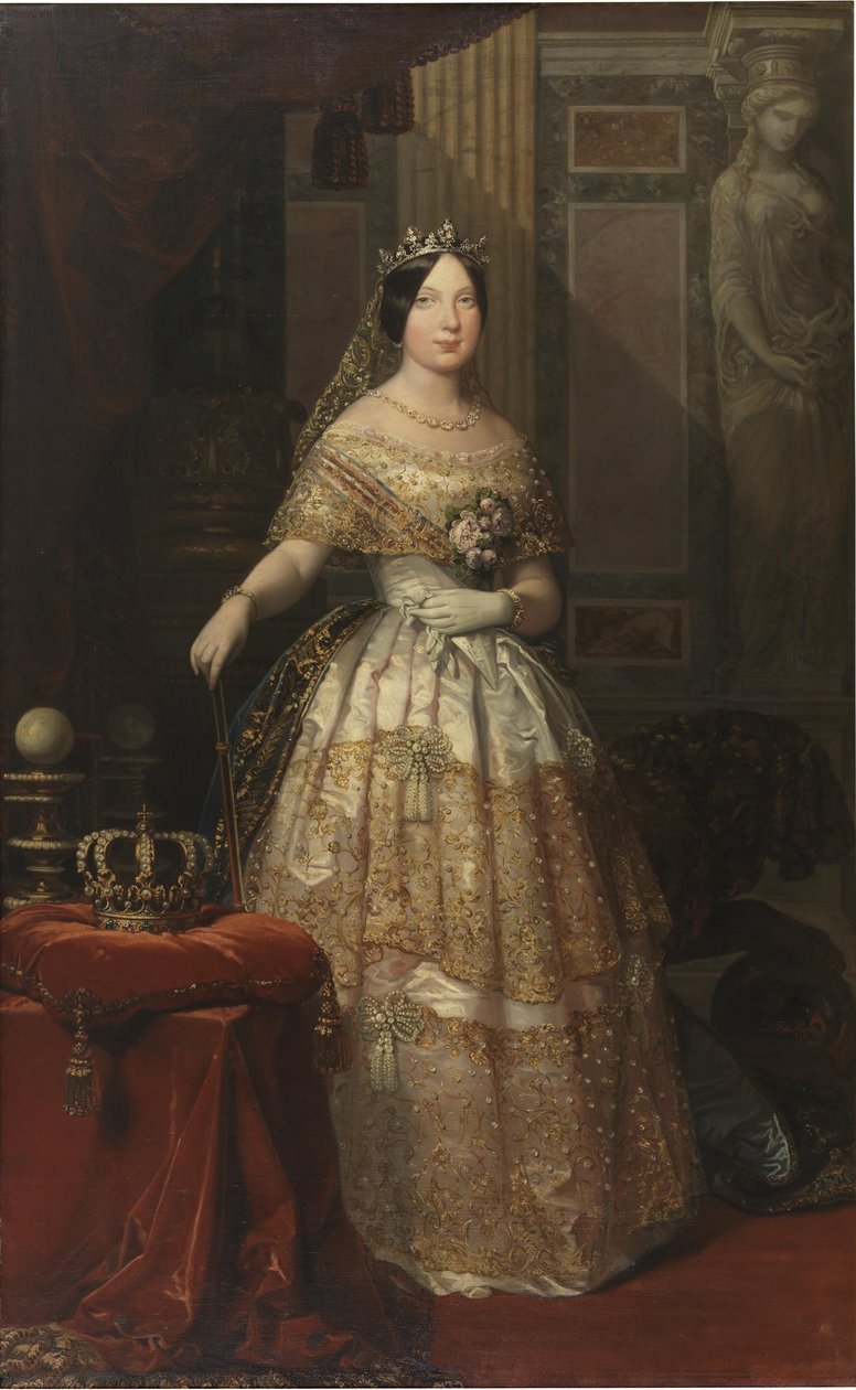 Isabel II von Federico de Madrazo y Kuntz