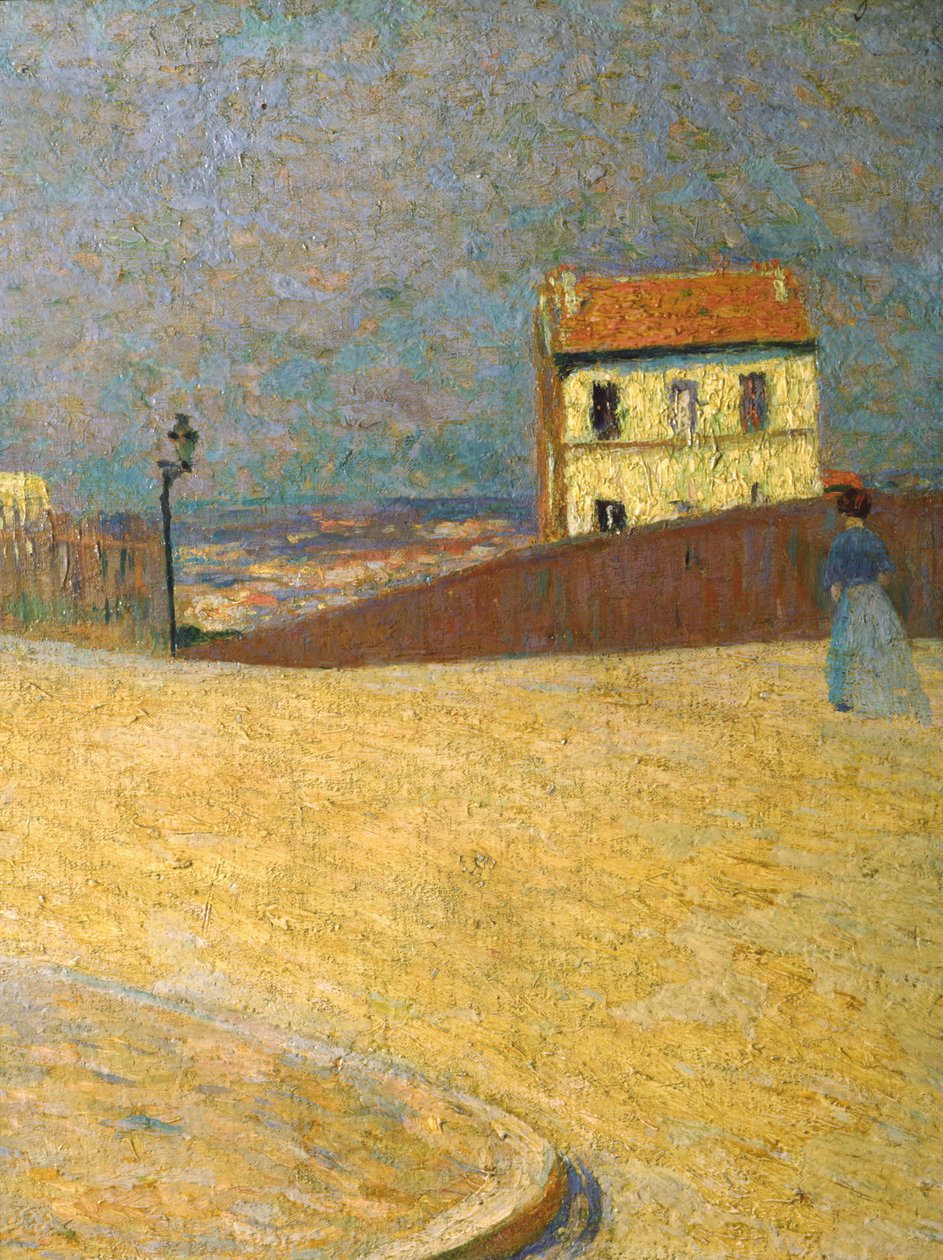 Haus in Montmartre von Federigo Zandomeneghi