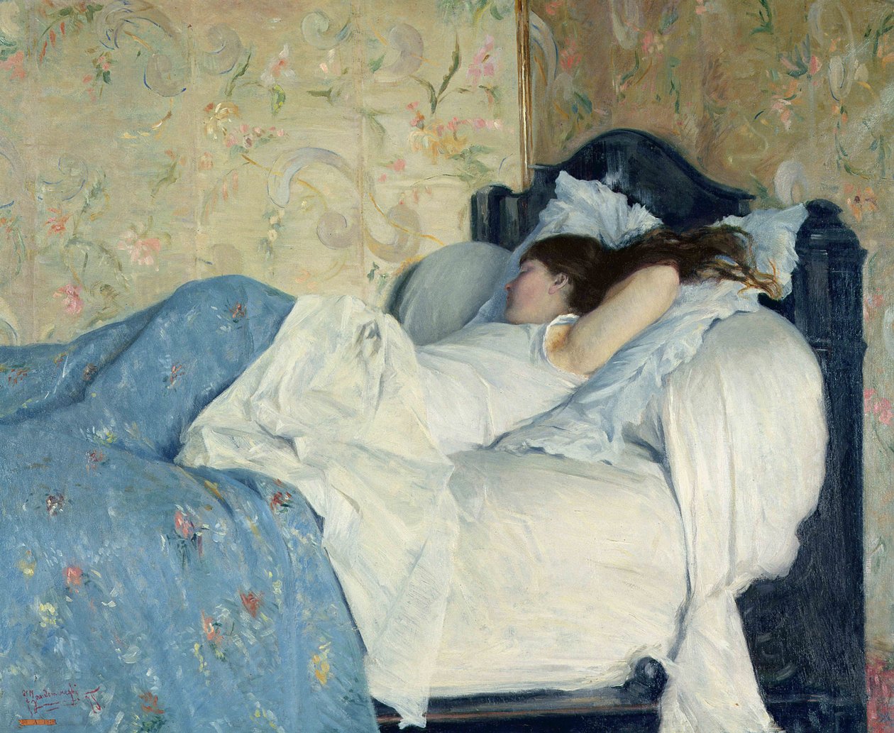 Im Bett, 1878 von Federigo Zandomeneghi