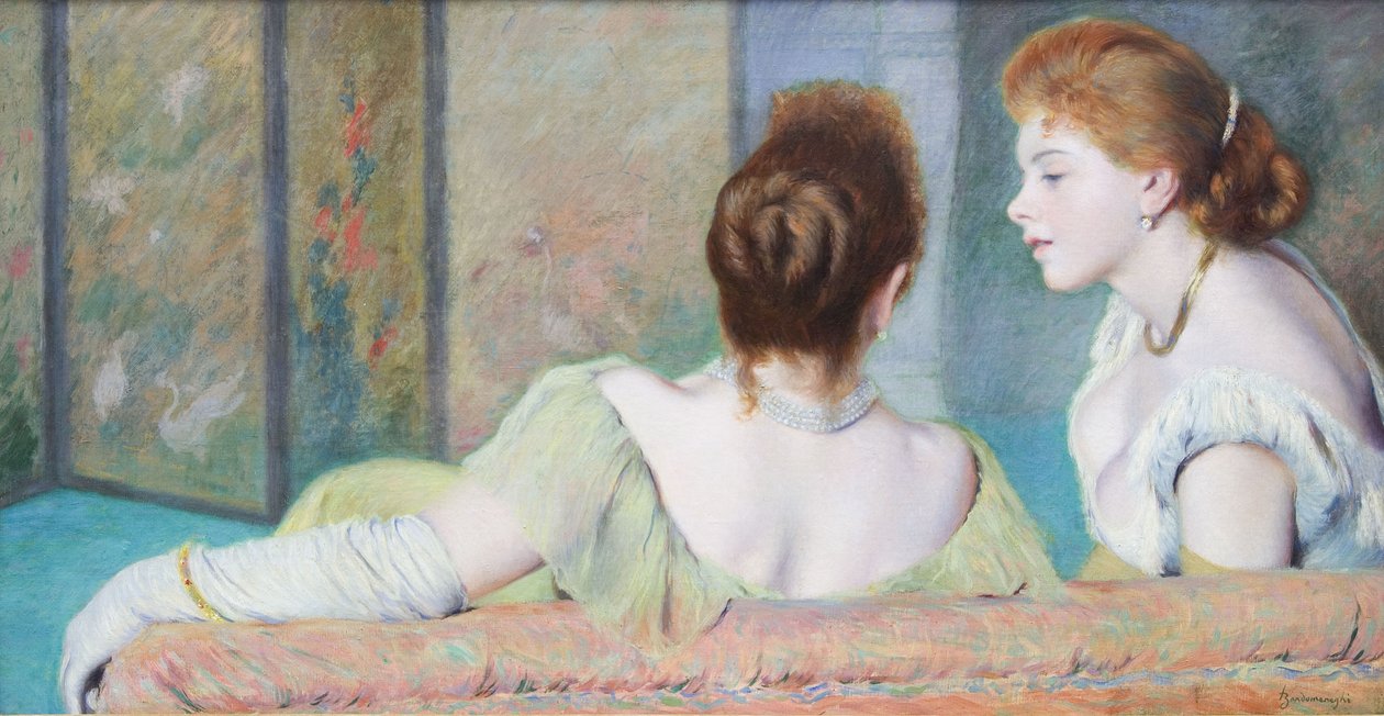 Auf der Couch von Federigo Zandomeneghi