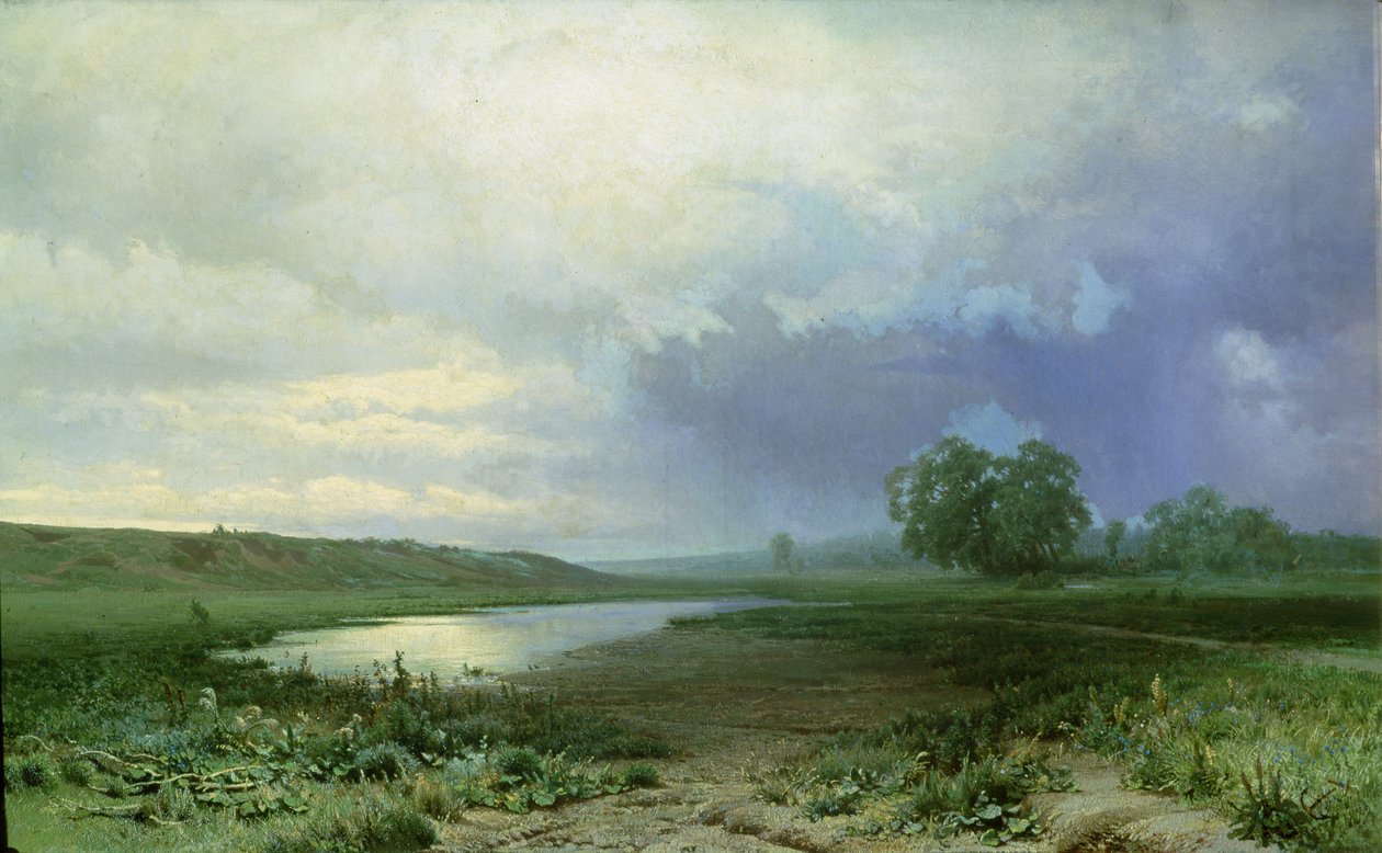 Feuchte Wiese, 1872 von Fedor Aleksandrovich Vasiliev