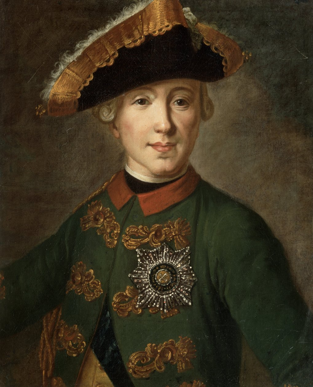Porträt von Zar Peter III. von Fedor Stepanovich Rokotov
