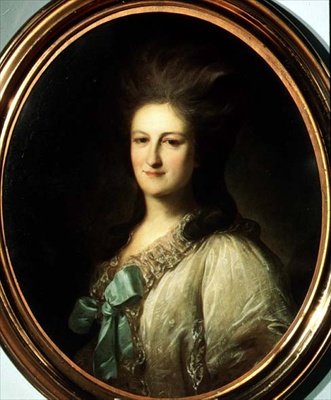 Porträt von V. Novosilcheva von Fedor Stepanovich Rokotov