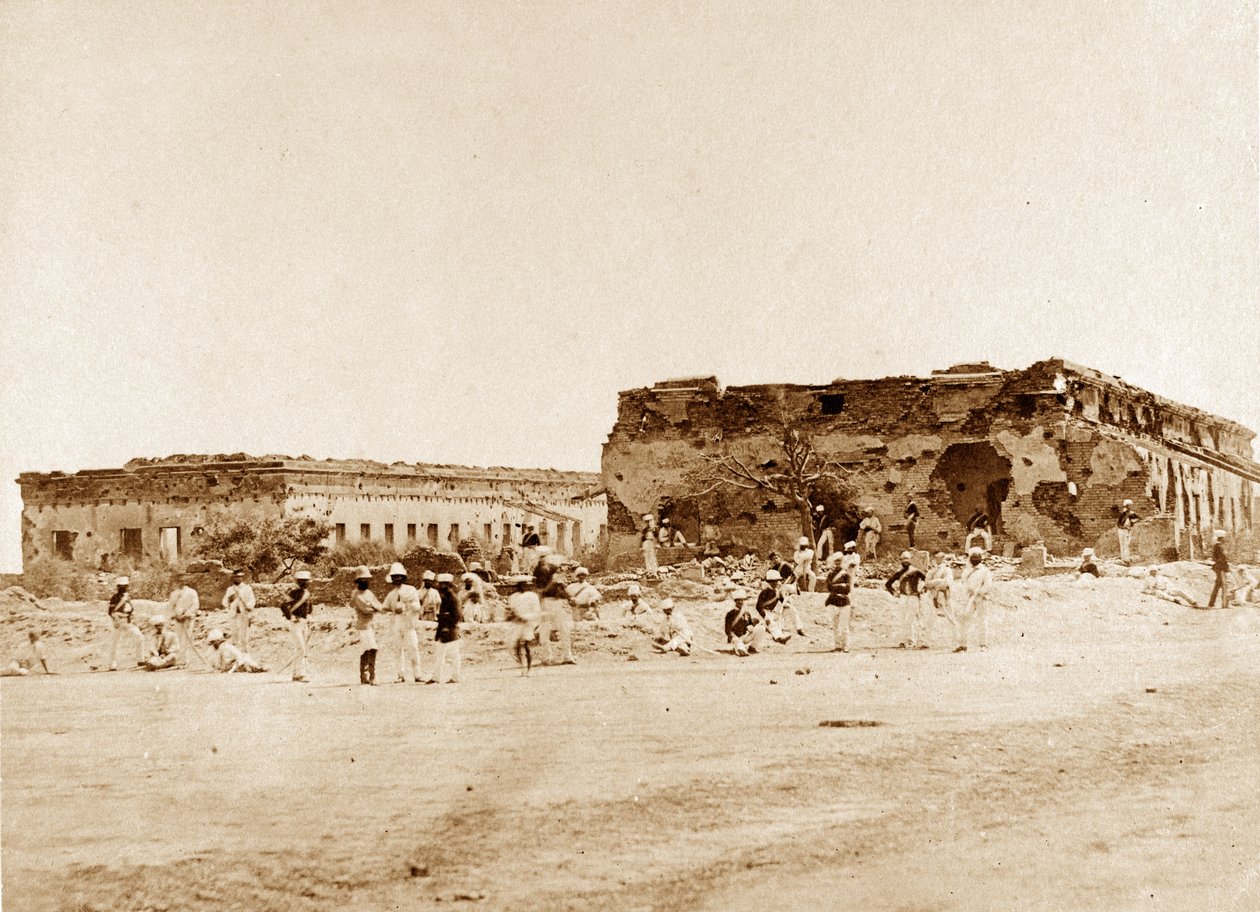 General Wheelers Verschanzung in Cawnpore von Felice Beato