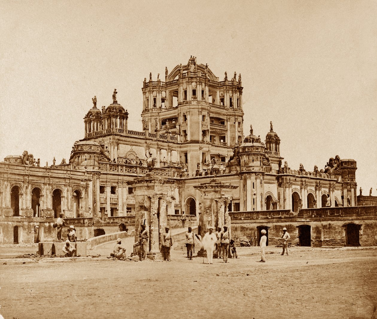 La Martiniere von Felice Beato