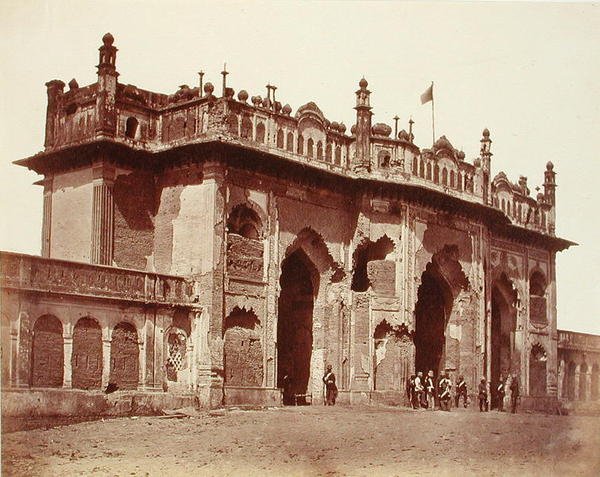 Ein Tor in Lucknow von Felice Beato