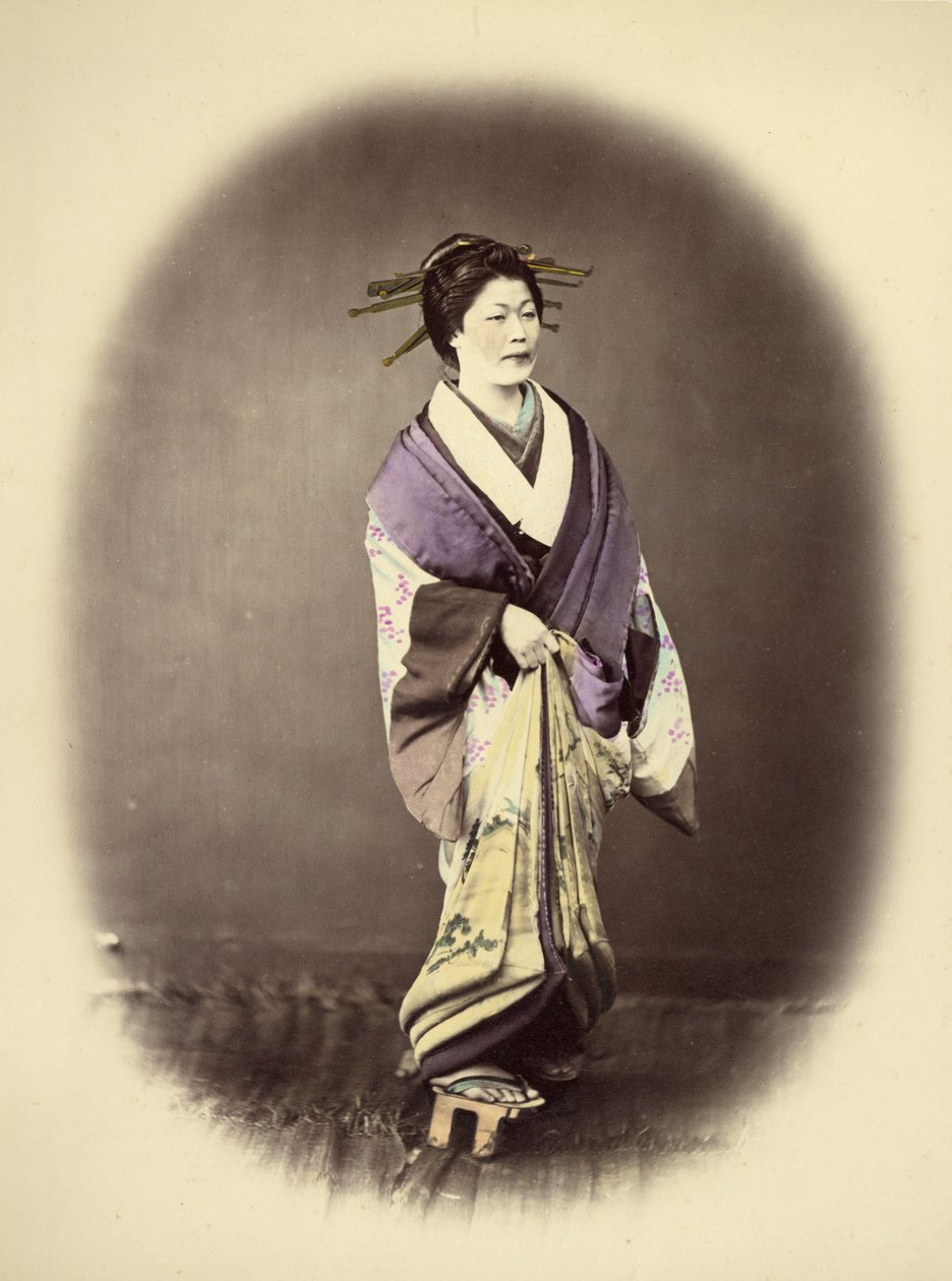 Kurtisane von Felice Beato