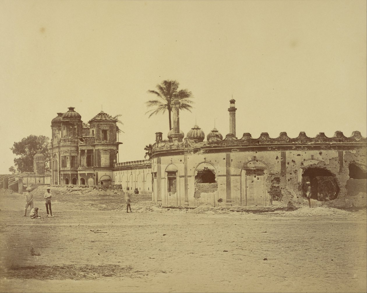 Außenansicht des Secundra Bagh von Felice Beato