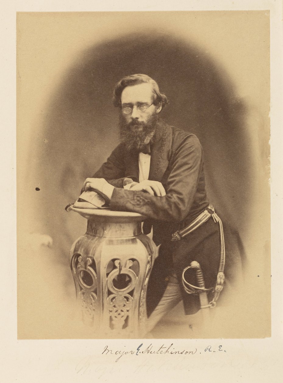 Major E. Hutchinson, R.E. von Felice Beato