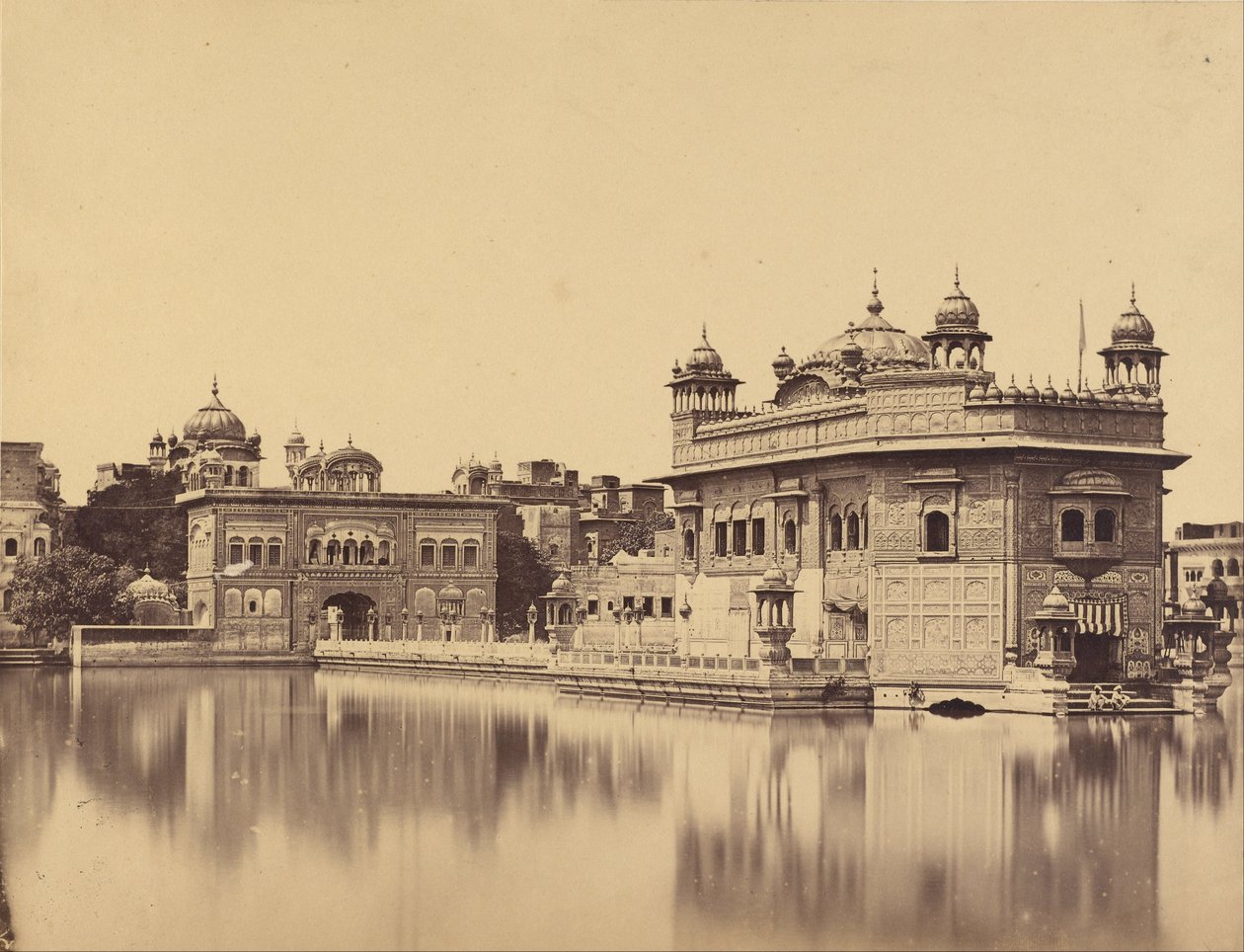 Der Goldene Tempel in Amritsar von Felice Beato
