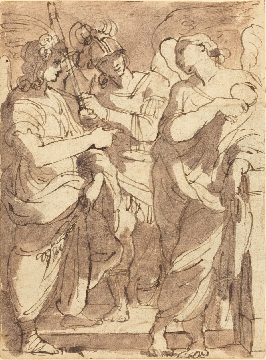Allegorie der Gerechtigkeit von Felice Giani