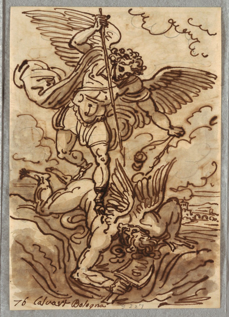 Erzengel Michael von Felice Giani