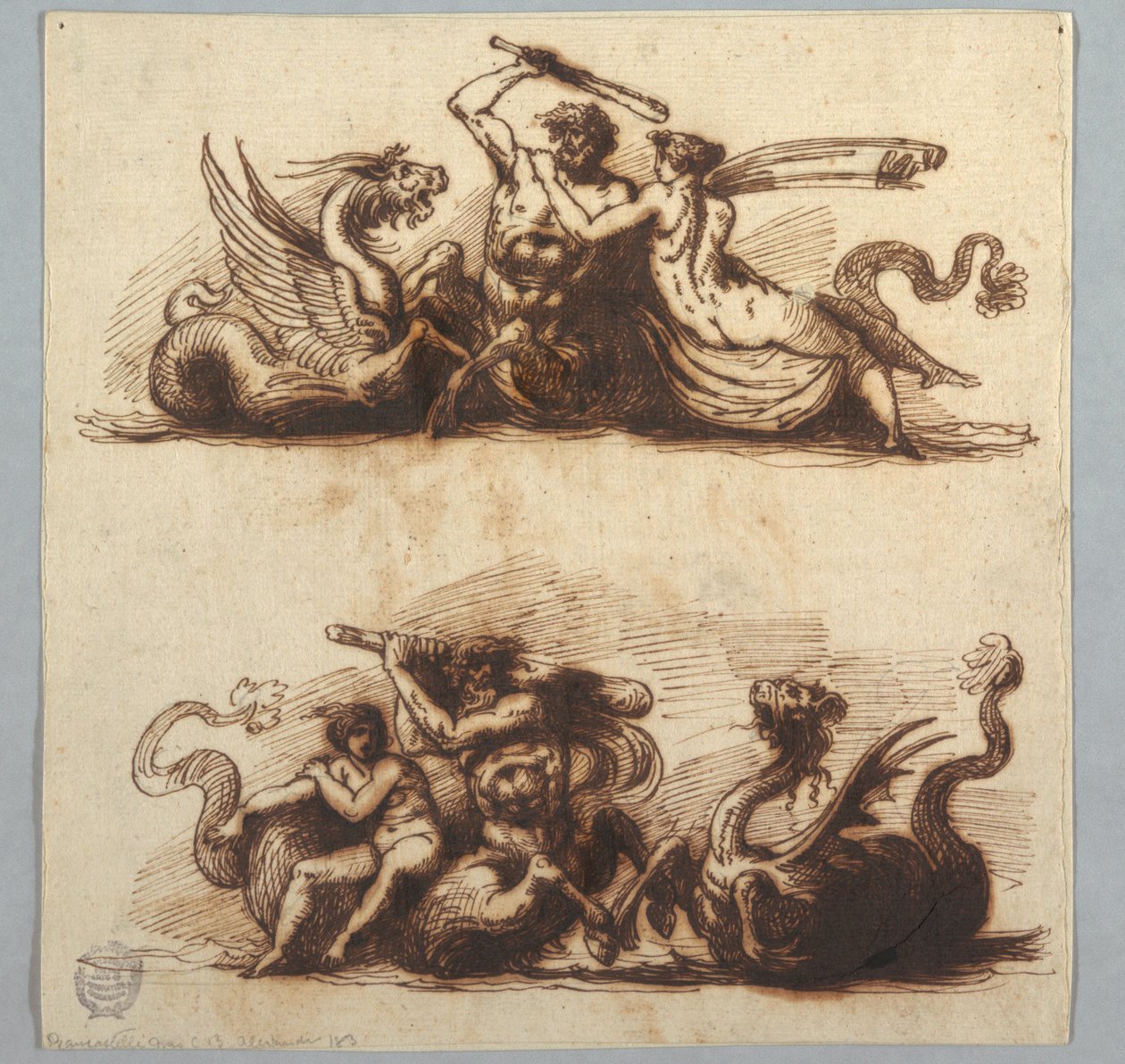Bythos und Aphros von Felice Giani